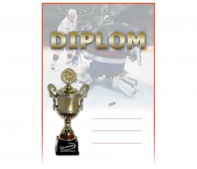 DH03d Diplom hokej ZDARMA