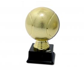F1029 Soška tenisový míček zlatý