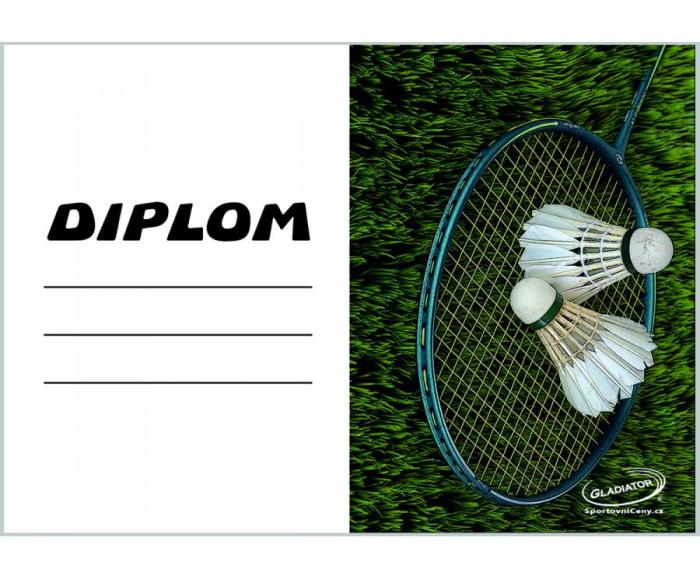 DB01a Diplom badminton ZDARMA - Kliknutím zobrazíte detail obrázku.