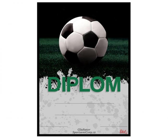 DF02l Diplom fotbalový ZDARMA - Kliknutím zobrazíte detail obrázku.
