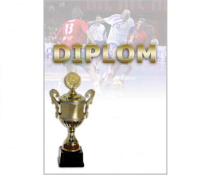 DF03a Diplom fotbal sálový - Kliknutím zobrazíte detail obrázku.