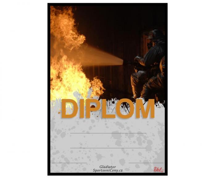 DH01e Diplom hasiči - Kliknutím zobrazíte detail obrázku.