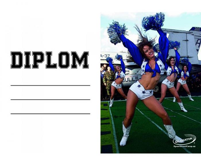 DO02m Diplom cheerleader ZDARMA - Kliknutím zobrazíte detail obrázku.