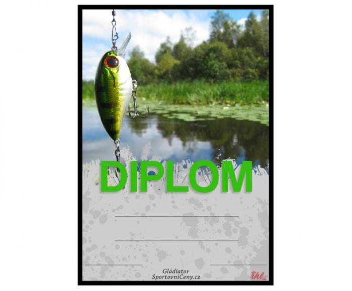 DR04h Diplom rybaření - Kliknutím zobrazíte detail obrázku.
