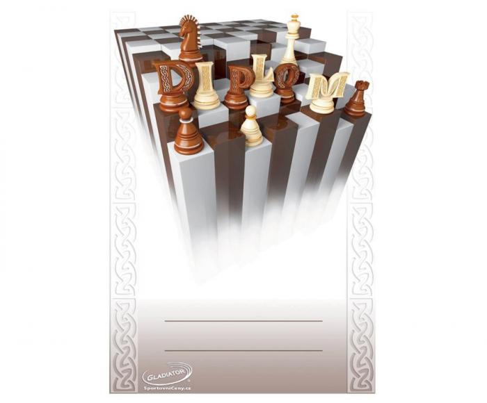 DS07b Diplom šachy ZDARMA - Kliknutím zobrazíte detail obrázku.