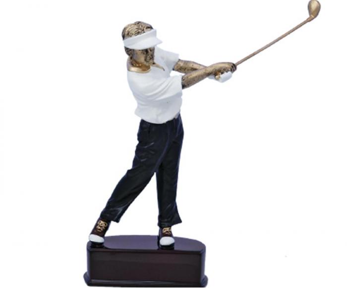 Ft192 Soška - golfista bílý - Kliknutím zobrazíte detail obrázku.