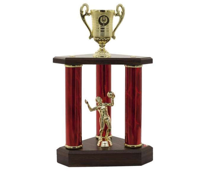 Ft636 Luxusní trofej volejbal žena - Kliknutím zobrazíte detail obrázku.