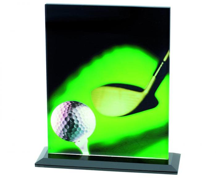 Zt235 Skleněná trofej golf - Kliknutím zobrazíte detail obrázku.